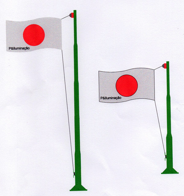 mastro-para-bandeiras