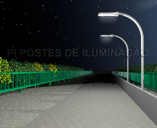 Poste de Iluminação 3 Metros