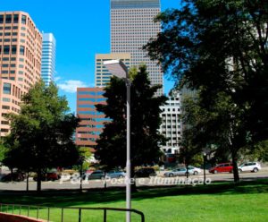 Poste de Iluminação Para Praça