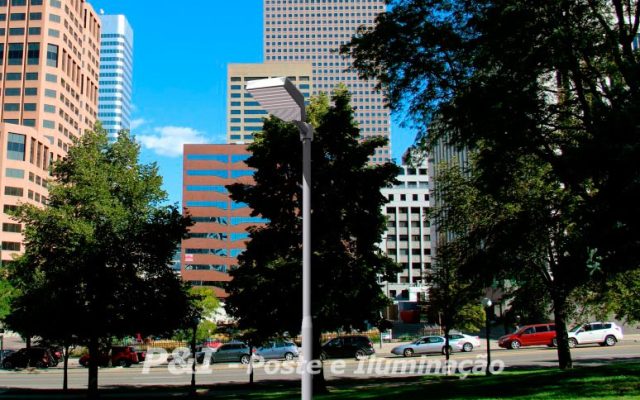 Poste de Iluminação Para Praça